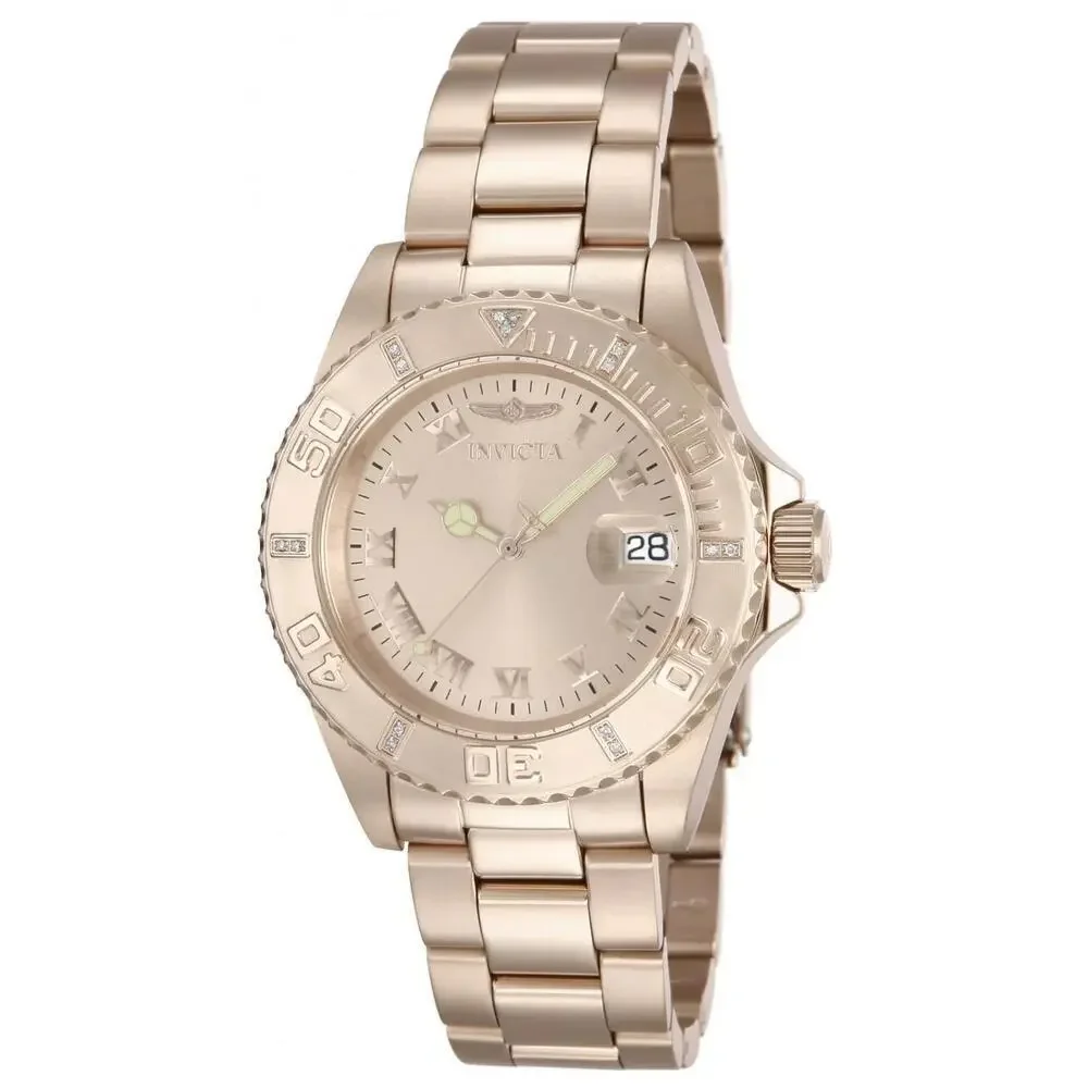 NWT Invicta 12821 Pro Diver | 3-Hand | Rose Gold | Men's Watch